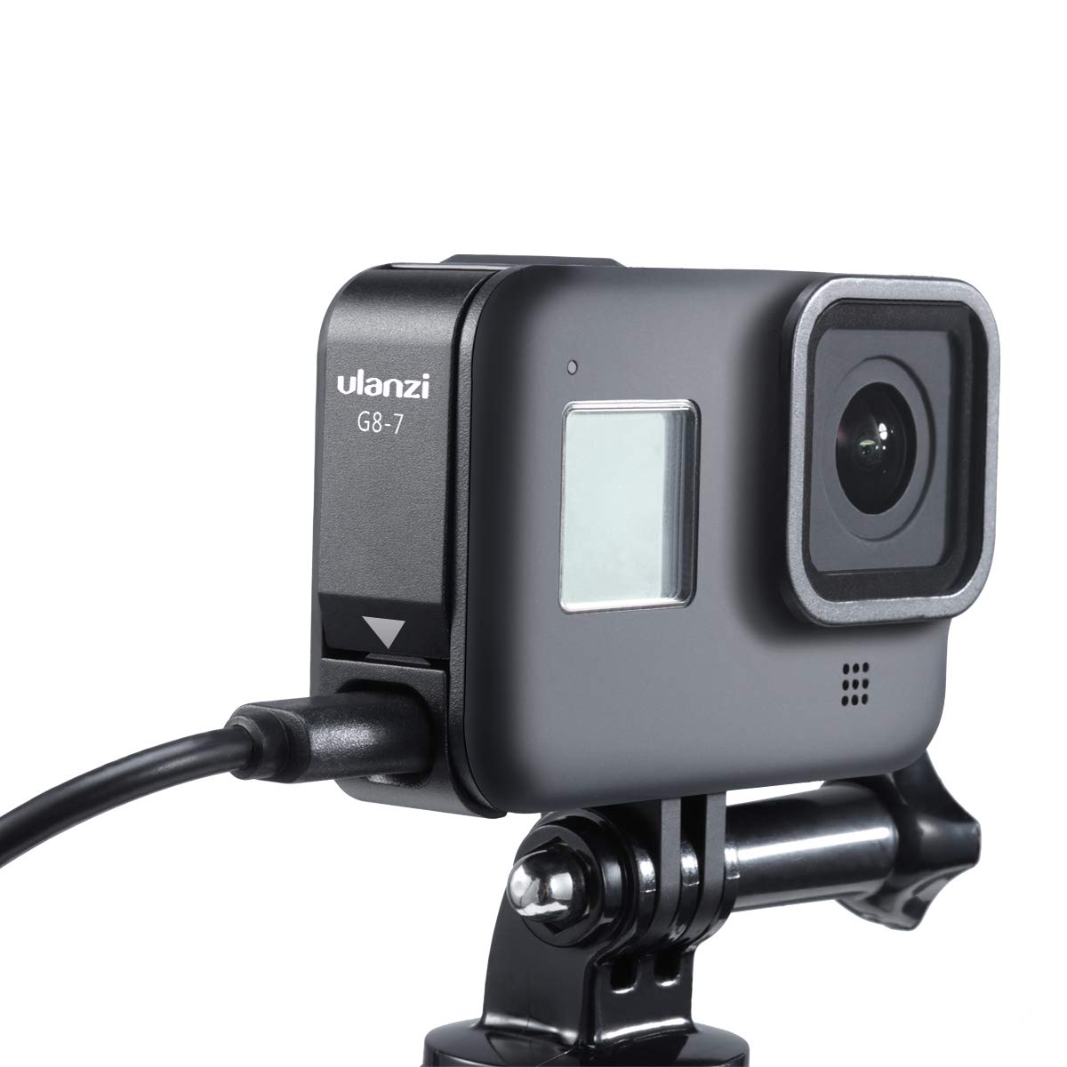 Amazon | ULANZI バッテリーカバー GoPro Hero 8用 Type-c充電口